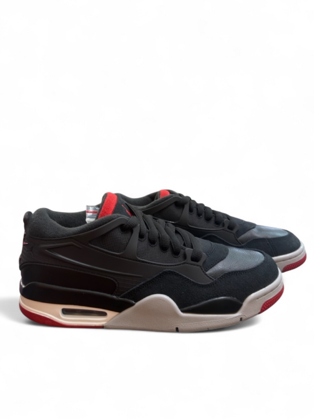 Nike Air Jordan 4 RM ‘Black Cement’ Shoes Size US Men’s 9.5/ Women’s 11 (NEW) - Picture 4 of 8